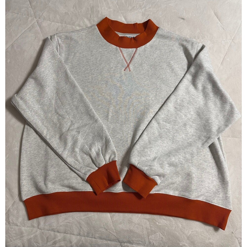 Parke dual Color Mockneck Sweatshirt XXL